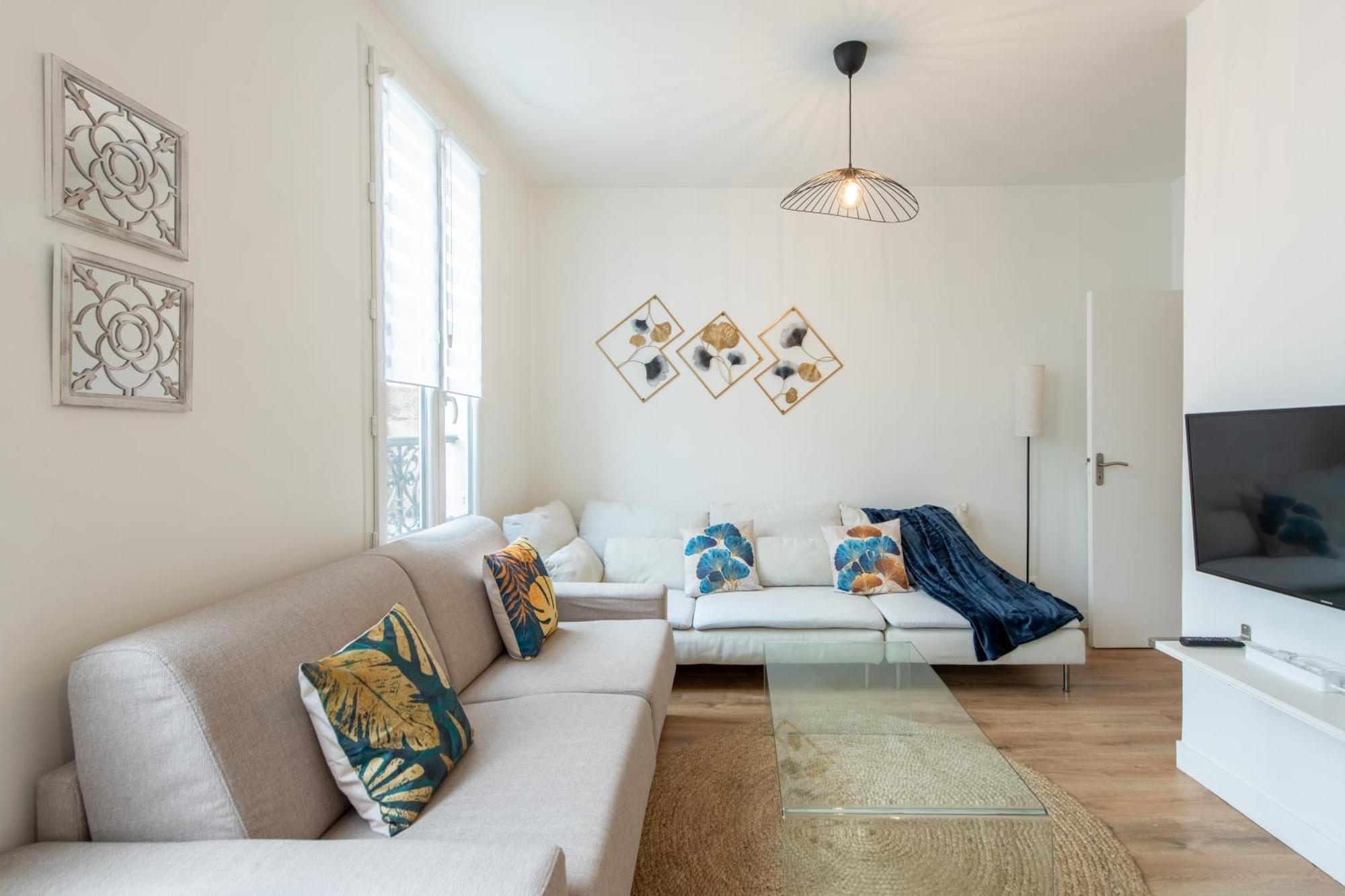 Spacious And Bright 2-Bedroom Large Apartment Very Close To Paris - Near Metro 布洛涅-比扬古 外观 照片
