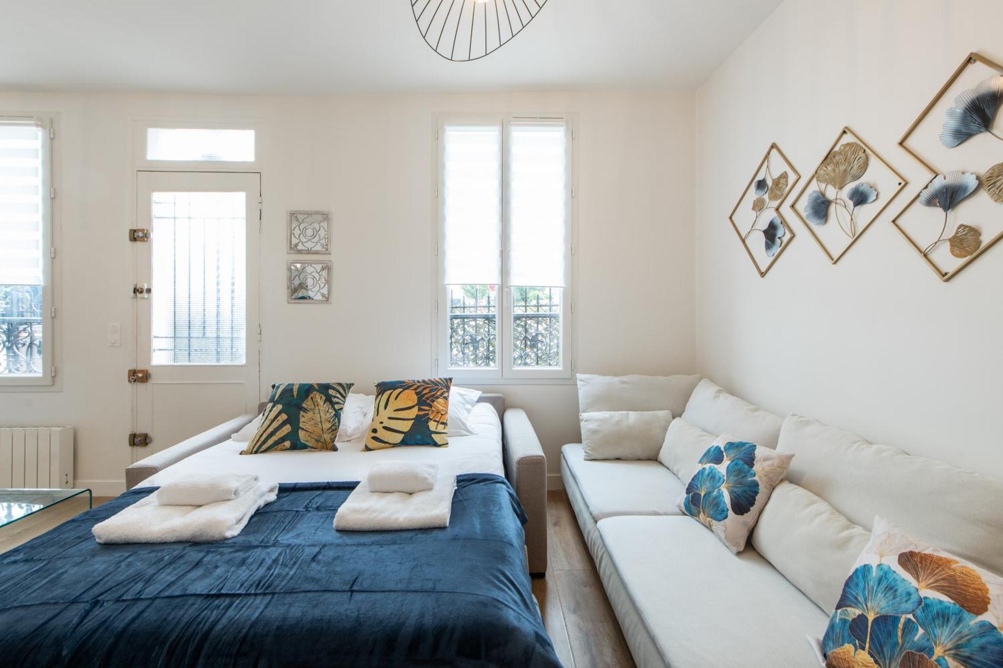 Spacious And Bright 2-Bedroom Large Apartment Very Close To Paris - Near Metro 布洛涅-比扬古 外观 照片