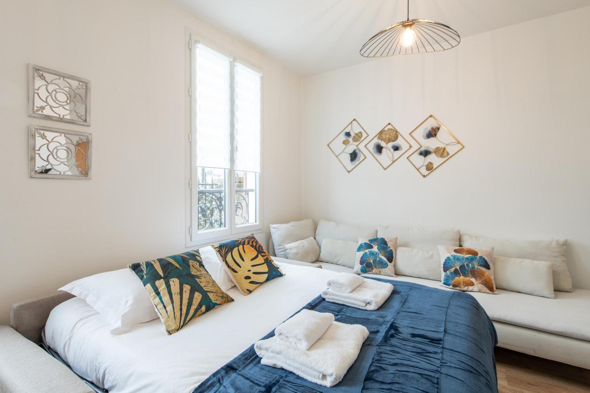 Spacious And Bright 2-Bedroom Large Apartment Very Close To Paris - Near Metro 布洛涅-比扬古 外观 照片
