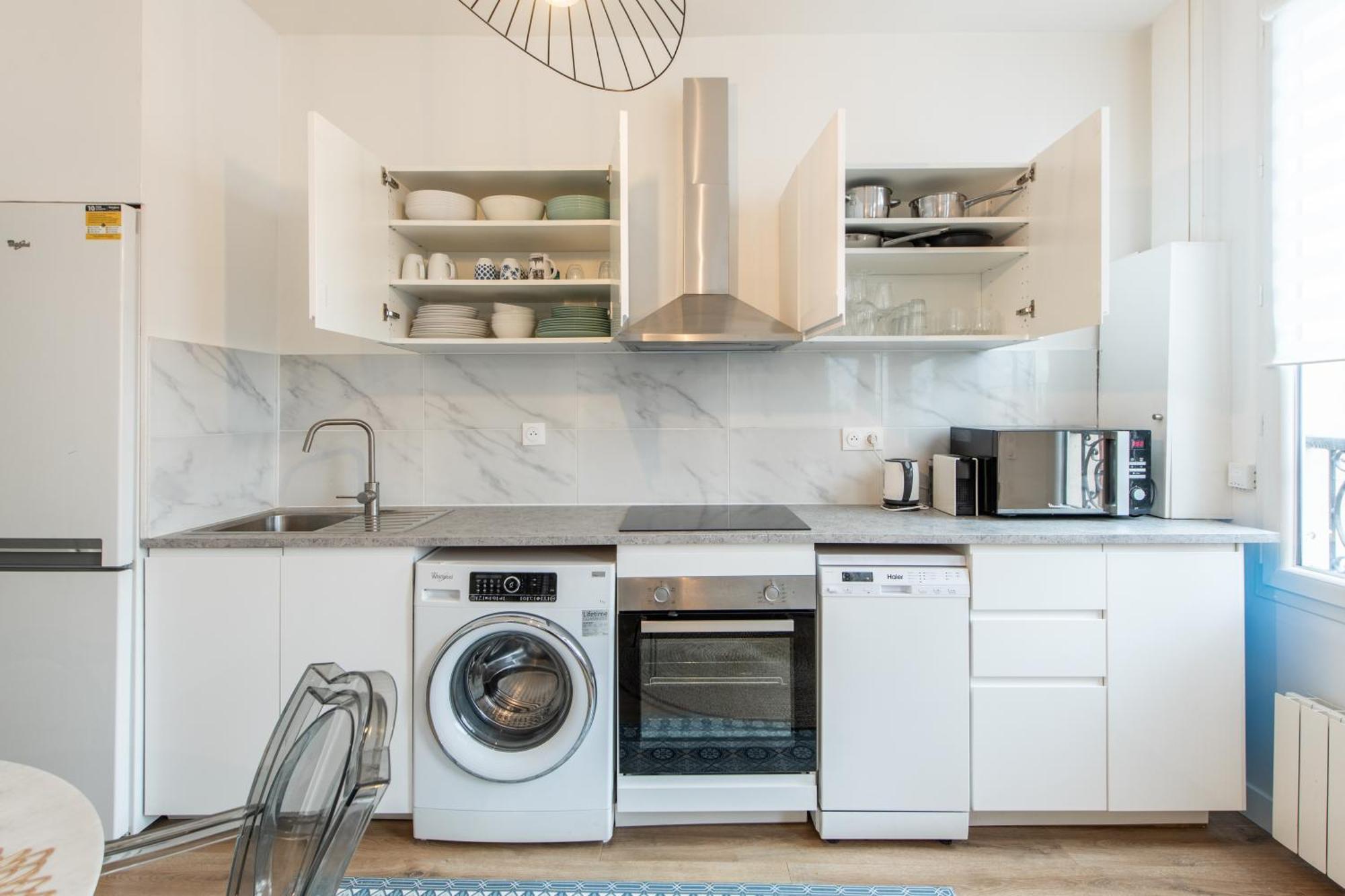 Spacious And Bright 2-Bedroom Large Apartment Very Close To Paris - Near Metro 布洛涅-比扬古 外观 照片